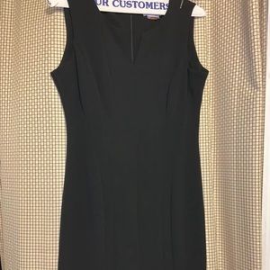 Calvin Klein black dress size 6 slim looking